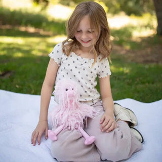 Feathers Pink Flamingo Plushie - Boutique Bella BellaToy