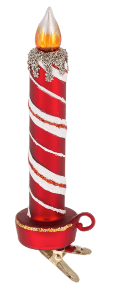 Festive Glow Glass Candle Ornament - Boutique Bella BellaOrnament