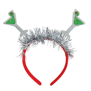 Festive Tinsel Felt Headbands - Boutique Bella Bellafelt headbands