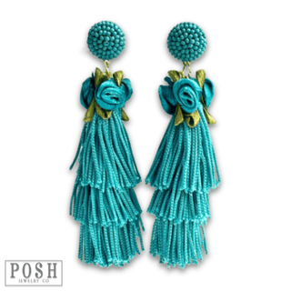 Fiesta fringe earring - LC - Boutique Bella BellaEarrings