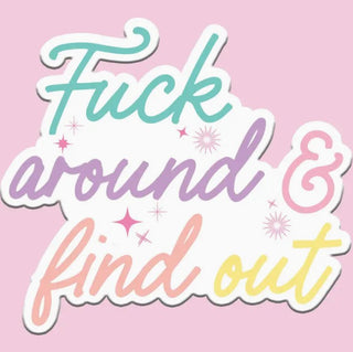 Find Out Sticker Decal - Boutique Bella BellaVinyl Sticker