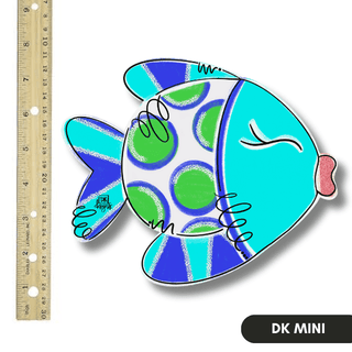 Fish Mini Velcro Interchangeable Sign - Boutique Bella Bellainterchangeable sign holder