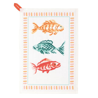 Fish Sea Printed Towel - Boutique Bella BellaKitchen Towel