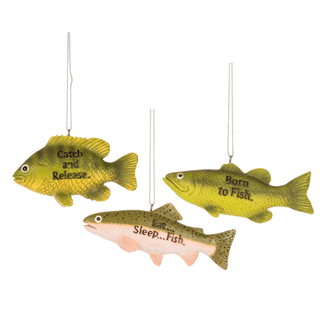 Fish Sign Ornaments - Boutique Bella BellaChristmas Ornament