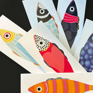 FishBellie™ Note Card & Envelope Set - Boutique Bella BellaNote Cards