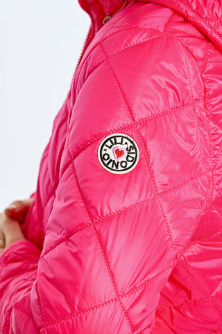 Flaming Fuchsia Puffer Jacket - Boutique Bella BellaJacket