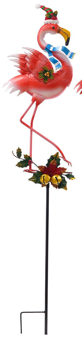 Flamingo & Bright Christmas Yard Stakes - Assorted - Boutique Bella BellaChristmas Decor