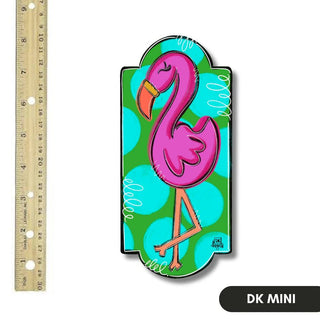 Flamingo Mini Velcro Interchangeable Sign - Boutique Bella Bellainterchangeable sign holder