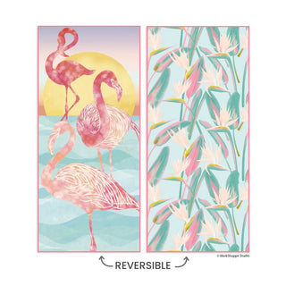 Flamingo Sunset Go Big Towel - Boutique Bella BellaBeach Towel