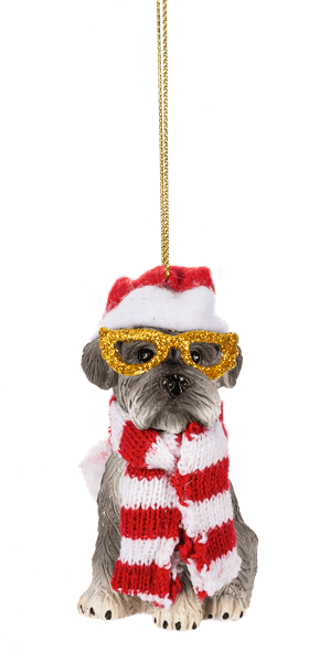 Fleas Navidad Dog Ornaments - Boutique Bella Bellaornament