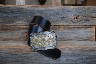 Fleur De Lis Belt Buckle - Boutique Bella BellaBuckles & Belts