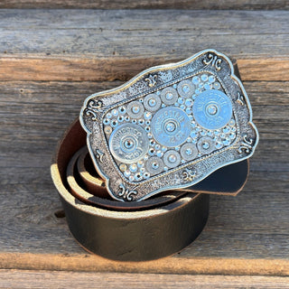 Fleur De Lis Belt Buckle - Boutique Bella BellaBuckles & Belts