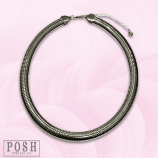 Flex chain collar necklace - Boutique Bella BellaNecklaces