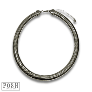 Flex chain collar necklace - Boutique Bella BellaNecklaces