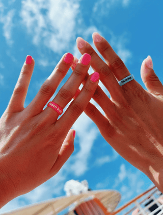 Flip Reversible Beach Bum and City Girl Ring - Boutique Bella BellaRing