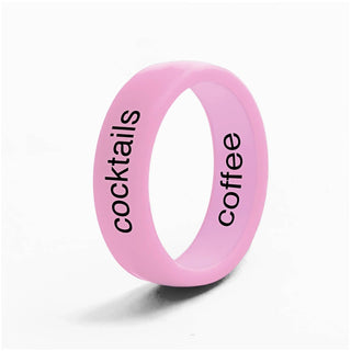 Flip Reversible cocktails and coffee ring - Boutique Bella BellaRing