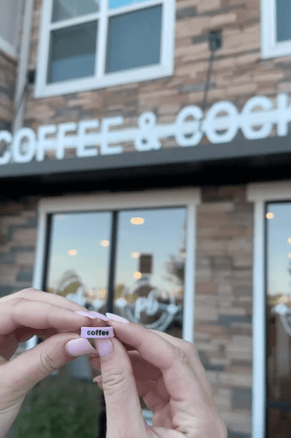 Flip Reversible cocktails and coffee ring - Boutique Bella BellaRing