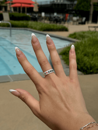 Flip Reversible f*cker / lover ring - Boutique Bella BellaRing