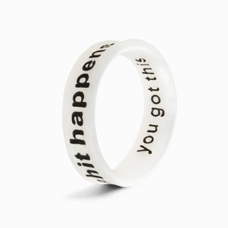 Flip Reversible you got this and sh*t happens ring - Boutique Bella BellaRing
