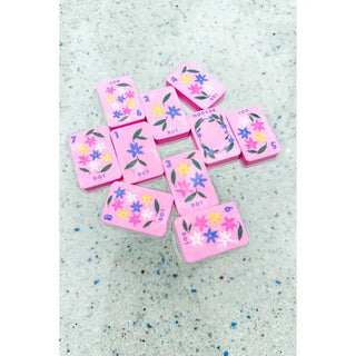 Floating Mahjong Tiles in Palm Springs for the Pool - Boutique Bella BellaMahjong Set