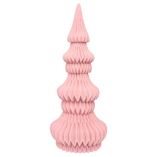 Flocked Modern Pink Tree - Boutique Bella BellaChristmas Decor