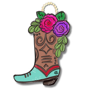 Floral Boot Door Hanger - Boutique Bella BellaDOOR HANGER