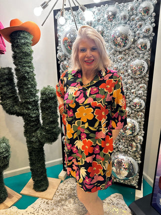 Floral Firecracker Mini - Boutique Bella BellaDress