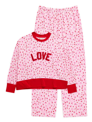 Floral Love Pajamas - Boutique Bella Bellapajama set