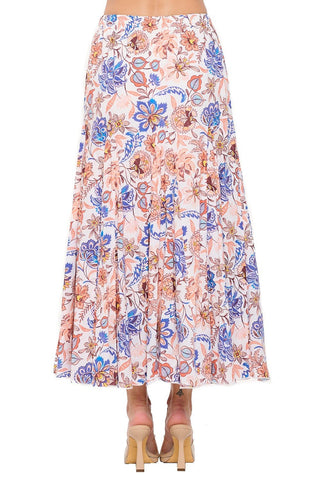 Floral Maxie Swing Skirt - Boutique Bella BellaSkirt