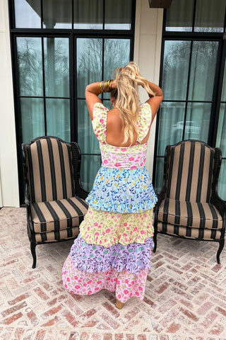 Floral Rainbow Swim Set - Boutique Bella Bellaswimsuit