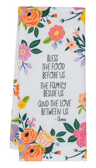 Flowers & Faith Tea Towel - Boutique Bella BellaTea Towel