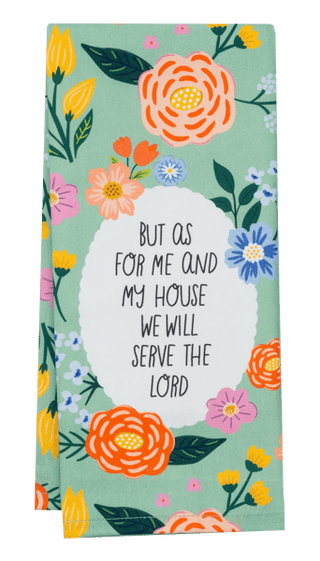 Flowers & Faith Tea Towel - Boutique Bella BellaTea Towel