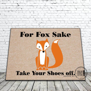 For Fox Sake Mat - Boutique Bella Belladoor mat