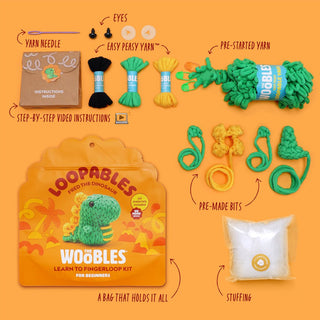 Fred the Dino Loopables Kit - Boutique Bella BellaCraft Kit