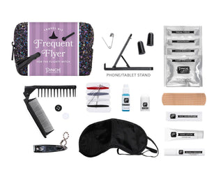 Frequent Flyer Travel Kit | Witch Gifts for Halloween - Boutique Bella Bellatravel kit