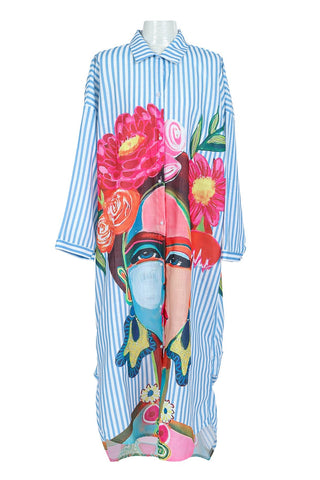 Frida in Stripes - Boutique Bella BellaDRESS