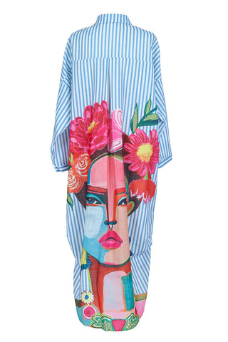 Frida in Stripes - Boutique Bella BellaDRESS