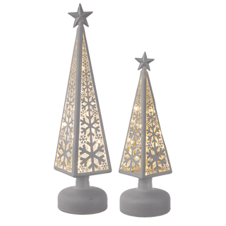 Frost & Glow Metal Christmas Tree - Boutique Bella BellaChristmas Decor