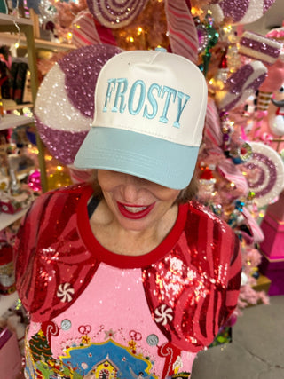 Frosty Lulu Mac Hat - Boutique Bella BellaTrucker Hat