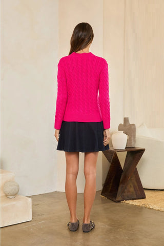 Fuchsia & Fabulous Sweater - Boutique Bella BellaSweater