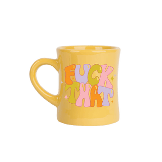 Fuck That Yellow Diner Mug - Boutique Bella BellaMug