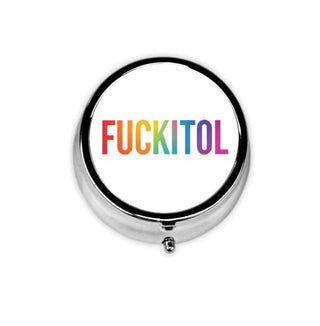 Fuckitol Pill Case Pill Box Holder    - Boutique Bella BellaPill case