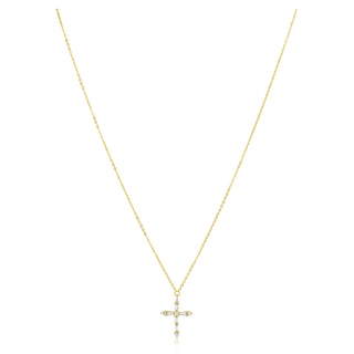 Gabriella CZ Cross Necklace