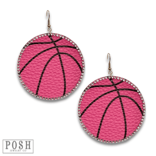 Game-day ball earring, last call - Boutique Bella BellaEarrings