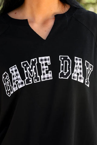 Game Day French Terry Pullover - Boutique Bella BellaSweatshirt