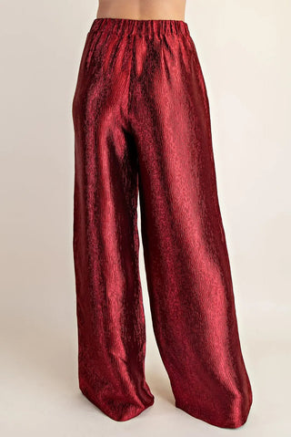 Garnet Glow Trousers - Boutique Bella Bellapants