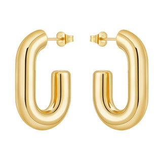 Gena Hoop - Boutique Bella BellaEarring
