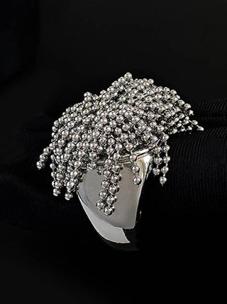 Geometric Tasseled Rings Accessories - Boutique Bella BellaAdjustable Ring