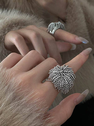 Geometric Tasseled Rings Accessories - Boutique Bella BellaAdjustable Ring