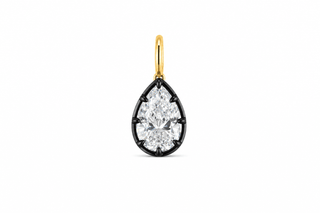 Georgian Bezel Pear Cut Charm - Boutique Bella BellaCharm